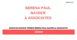 Serena Paul Naveen & Associates company logo