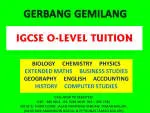 ILMU GEMILANG TUITION CENTER company logo